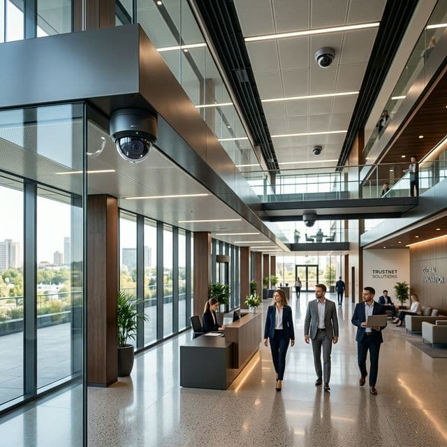 Instalasi sistem CCTV enterprise NVR kapasitas besar di gedung kantor Jakarta oleh CCTVGO.ID